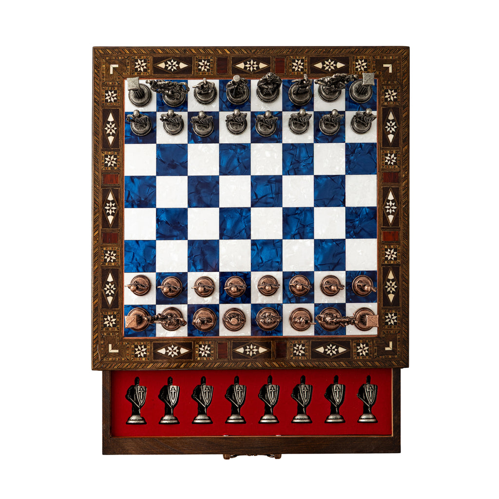 15" Luxury Handmade Wooden Chess Set