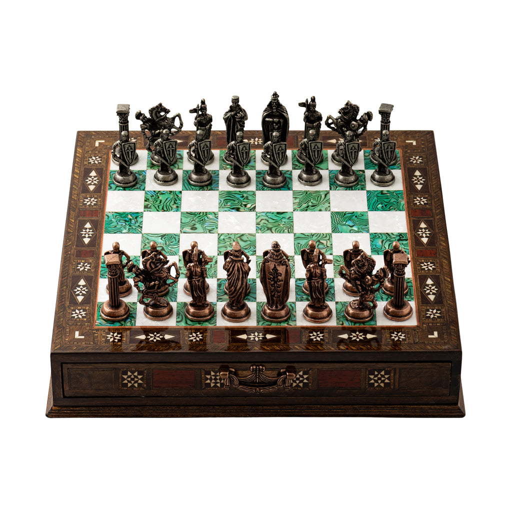 15" Luxury Wooden Chess Set
