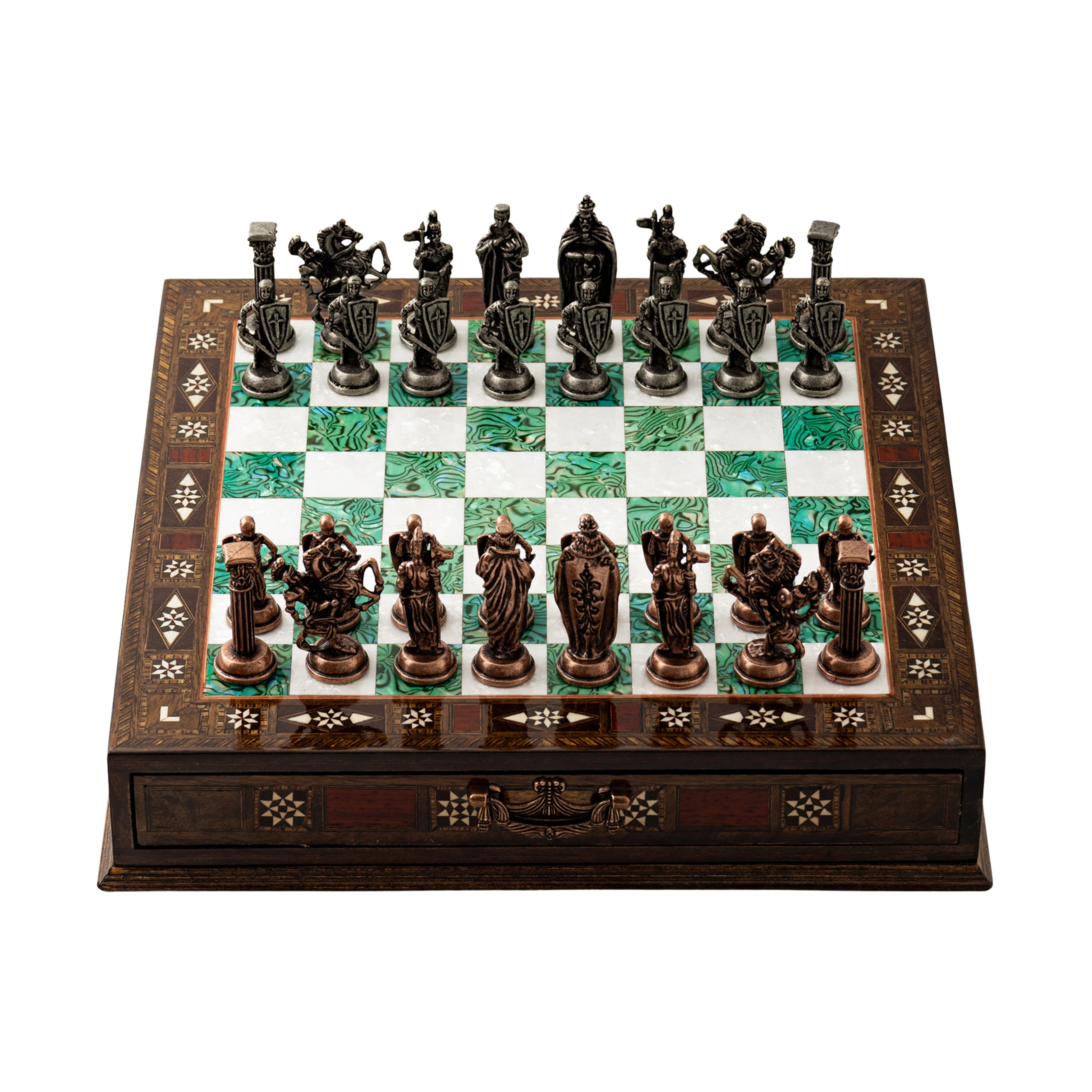 15" Luxury Wooden Chess Set