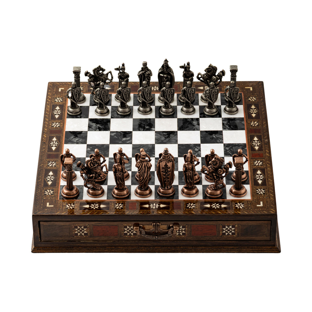 15" Collector’s Handmade Chess Set