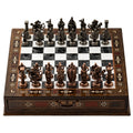 12.2" Handmade Wooden Chess Set