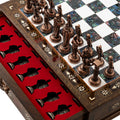 15" Premium Handmade Wooden Chess Set