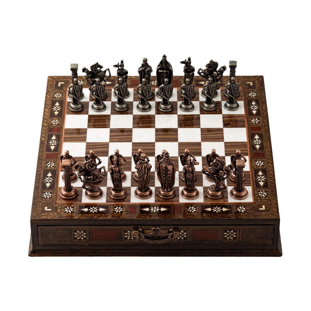 15" Luxury Handmade Wooden Chess Set