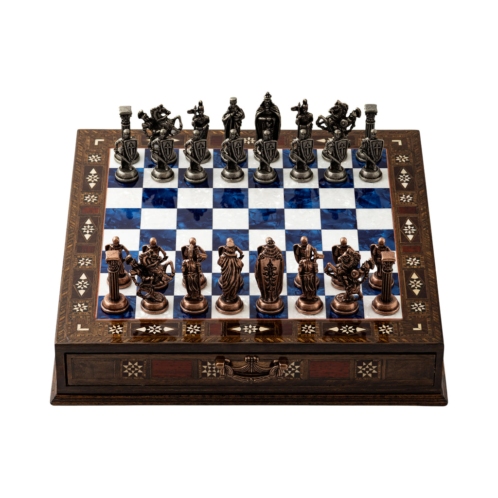 15" Luxury Handmade Wooden Chess Set